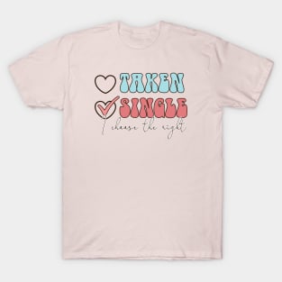 Single Life Love Sucks Anti Valentines Day T-Shirt